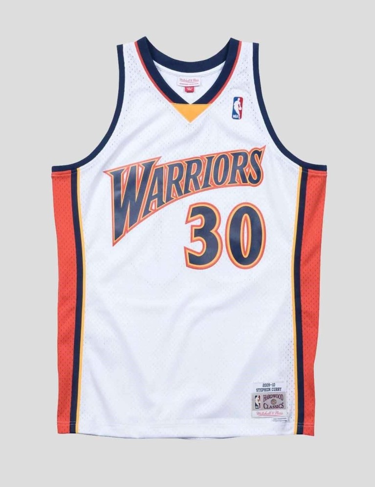 T-shirt MITCHELL & NESS golden state warriors steph curry swingman white